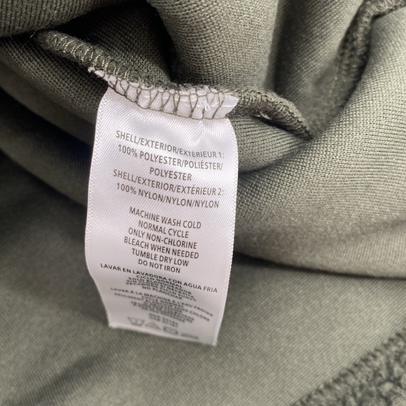 Bass Outdoors Women’s Green Coastal Sherpa Fleece Jacket Size XS - Picture 8 of 10